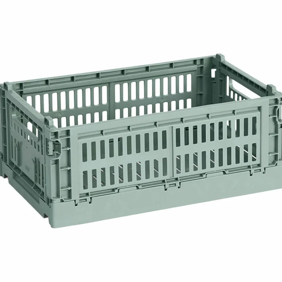 Colour Crate small, sage green