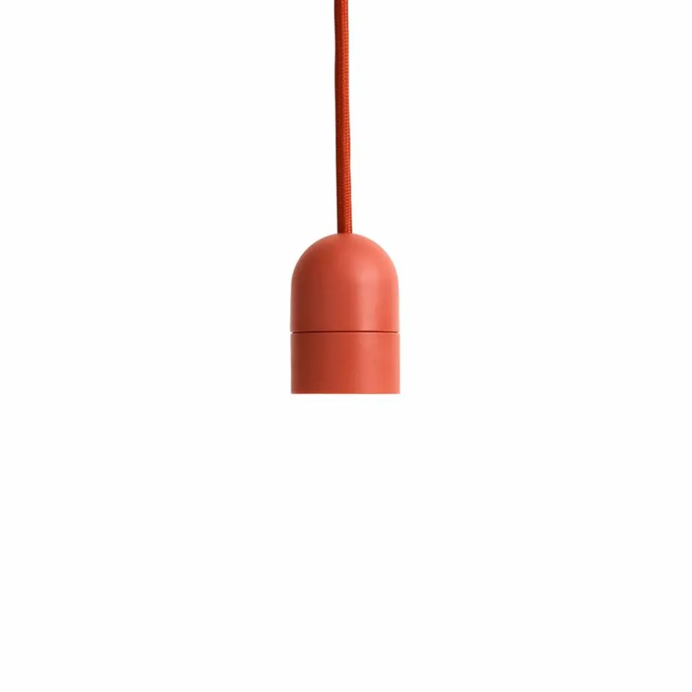 Common Pendant Cord Set sladdset, rusty red