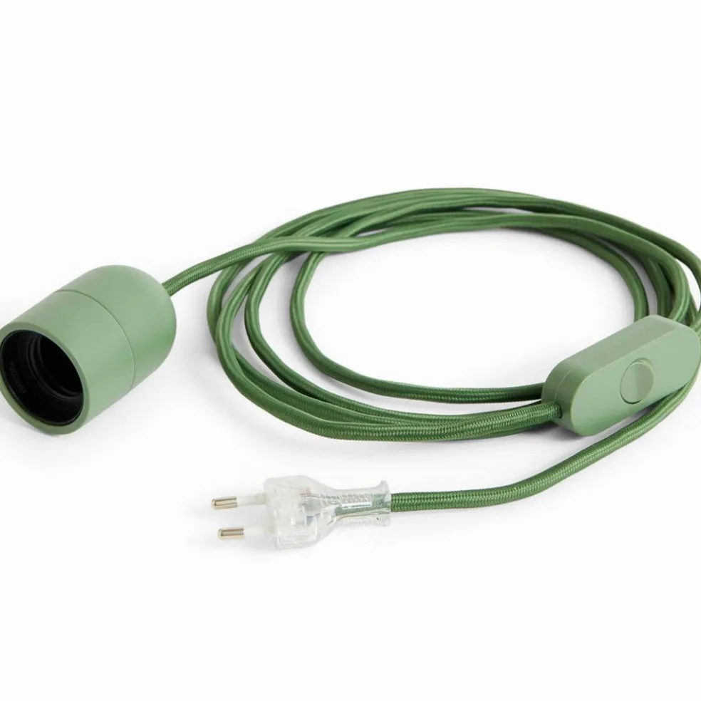 Common sladdset för bordslampa 240 cm, roströd