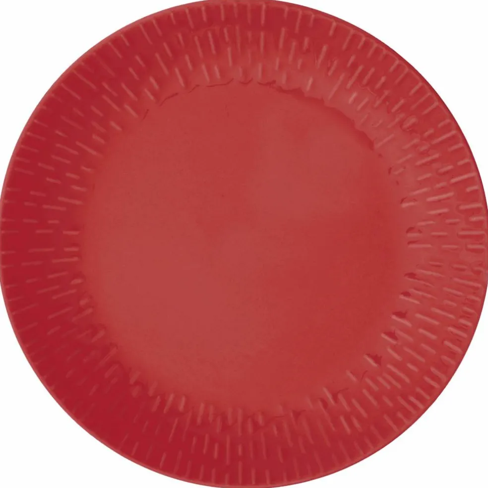 Confetti frukosttallrik 24 cm, mustard