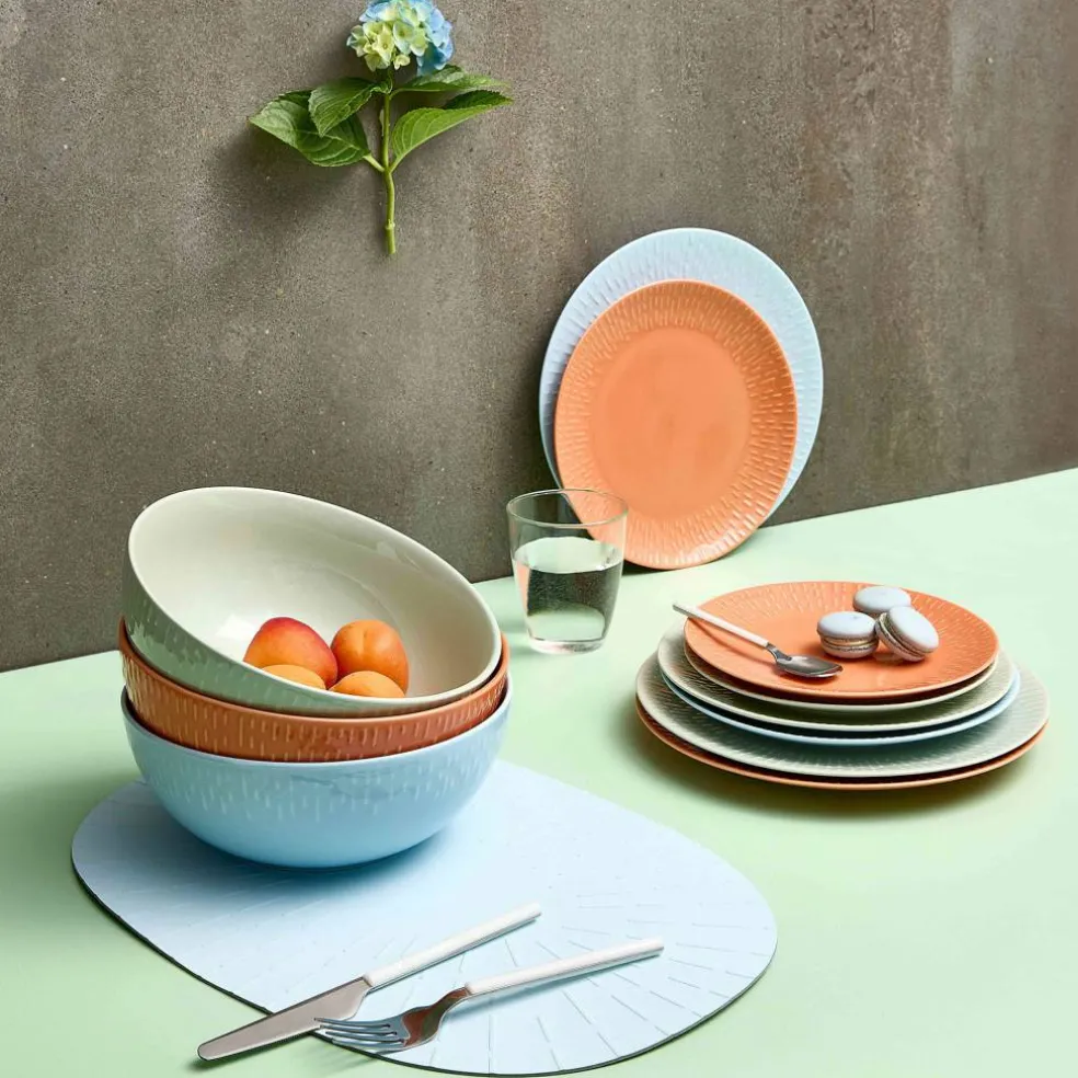 Confetti mattallrik 27,5 cm, vanilla