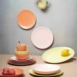 Confetti middagstallrik 27,5 cm, candyfloss
