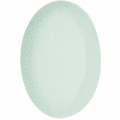 Confetti ovalt fat 36 × 25,5 cm, apricot