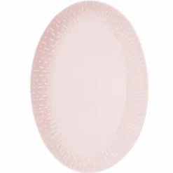 Confetti ovalt fat 36 × 25,5 cm, chili