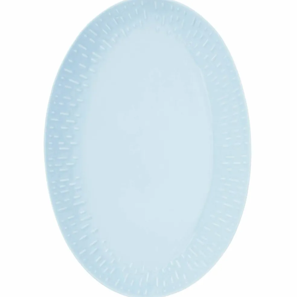 Confetti ovalt fat 36 × 25,5 cm, olive