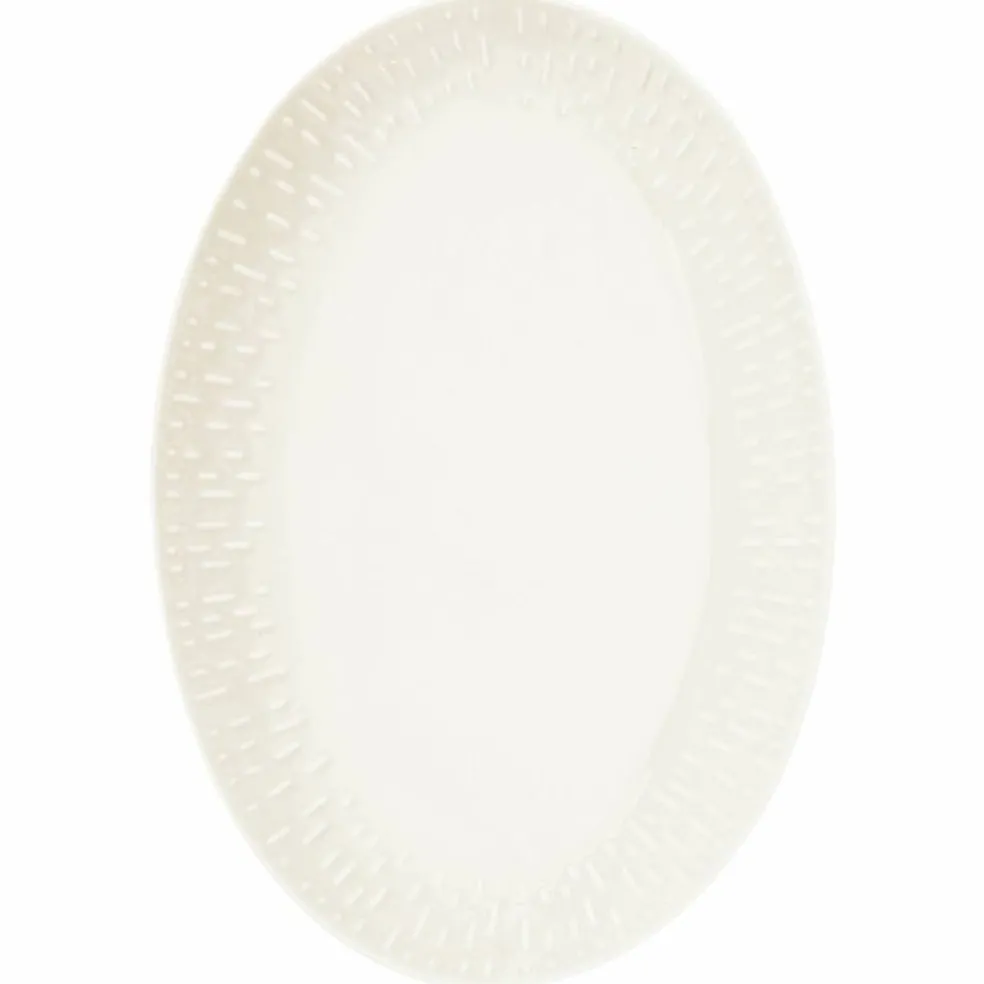 Confetti ovalt fat 36 × 25,5 cm, pistachio