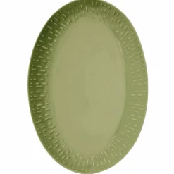 Confetti ovalt fat 36 × 25,5 cm, pistachio