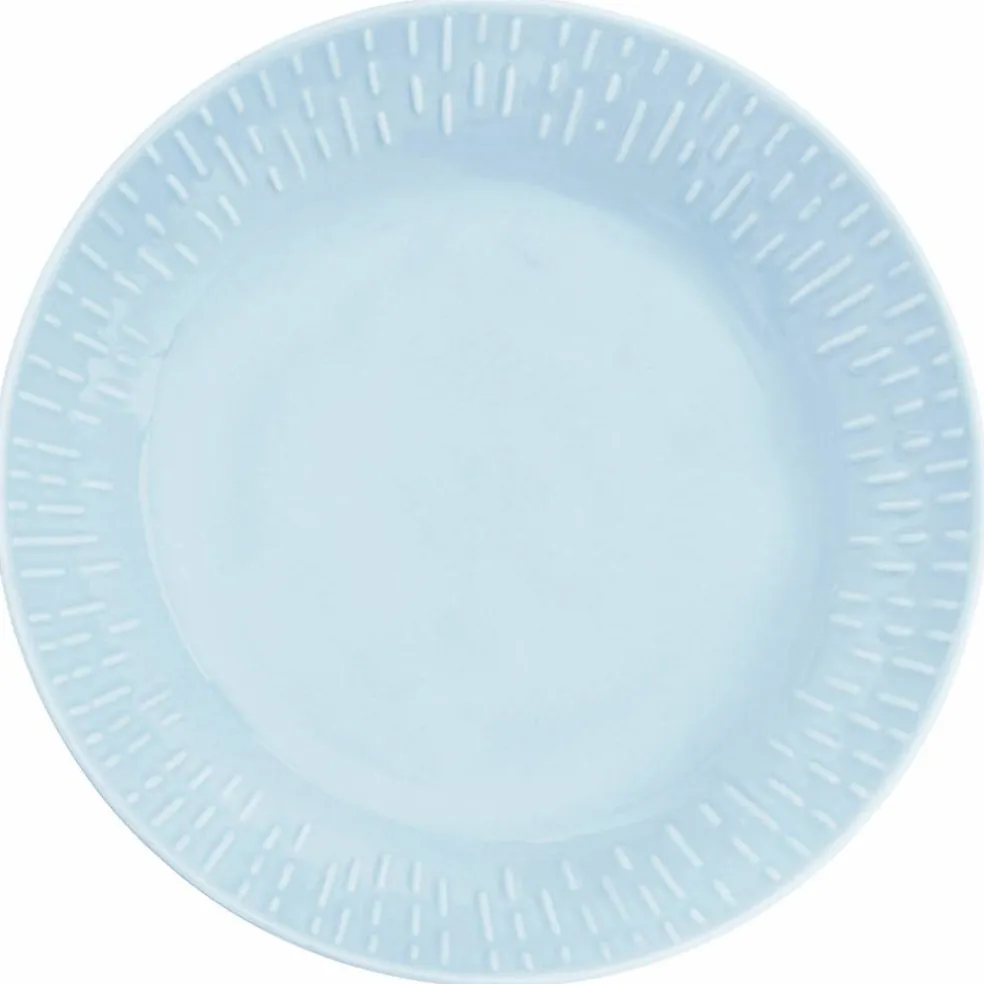 Confetti pastatallrik 23 cm, blueberry