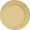 Confetti pastatallrik 23 cm, mustard