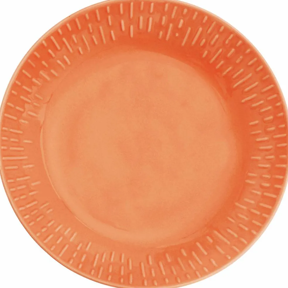 Confetti pastatallrik 23 cm, mustard