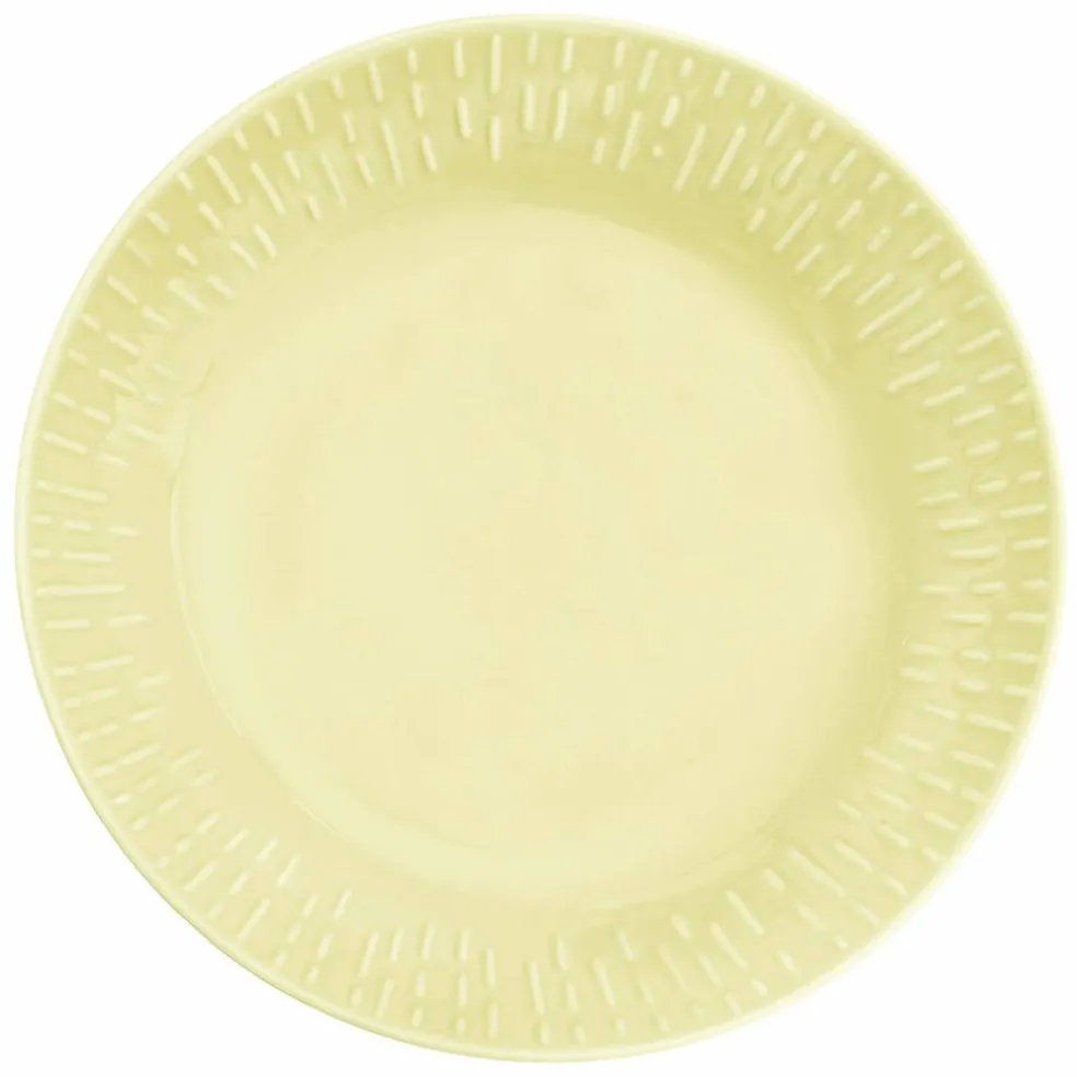 Confetti pastatallrik 23 cm, olive