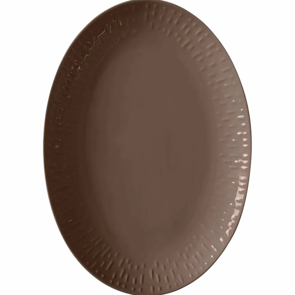 Confetti serveringsfat 36 cm, chocolate