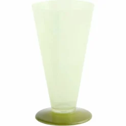 Conical vas small, ljusgrön/mörk lime