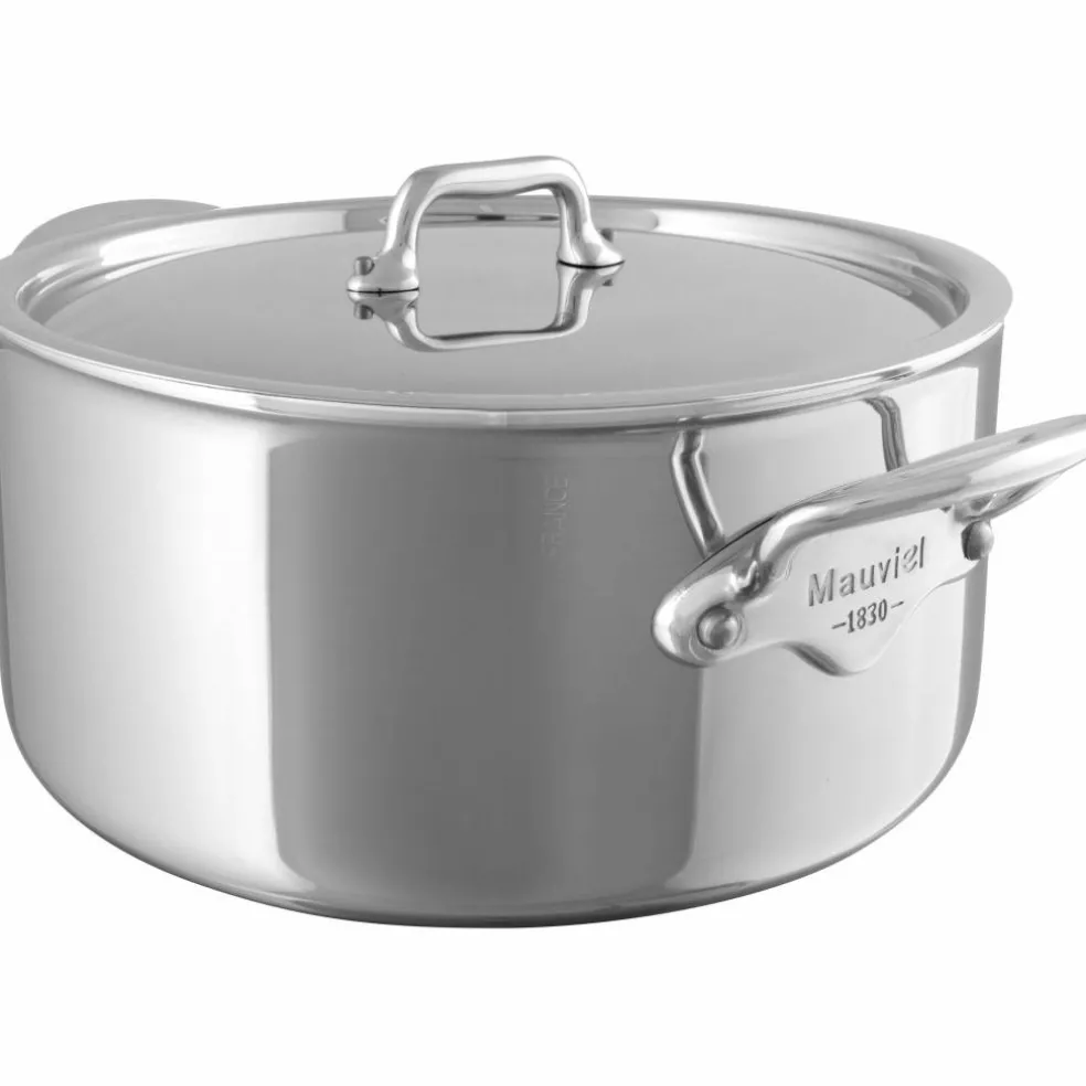 Cook Style gryta i stål med lock, 8,6 liter