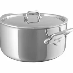 Cook Style gryta i stål med lock, 5,8 liter