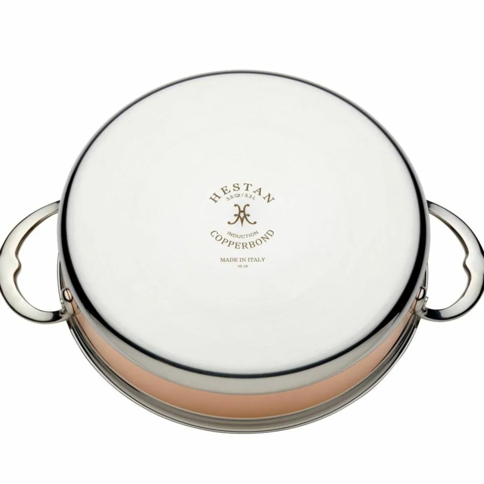 CopperBond traktörpanna med lock 26 cm