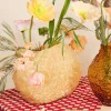 Corallo vas 45 cm, gul