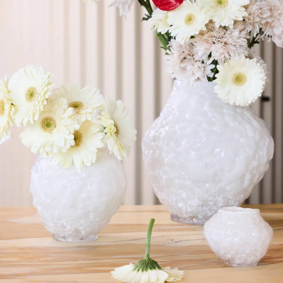 Corallo vas medium, off white