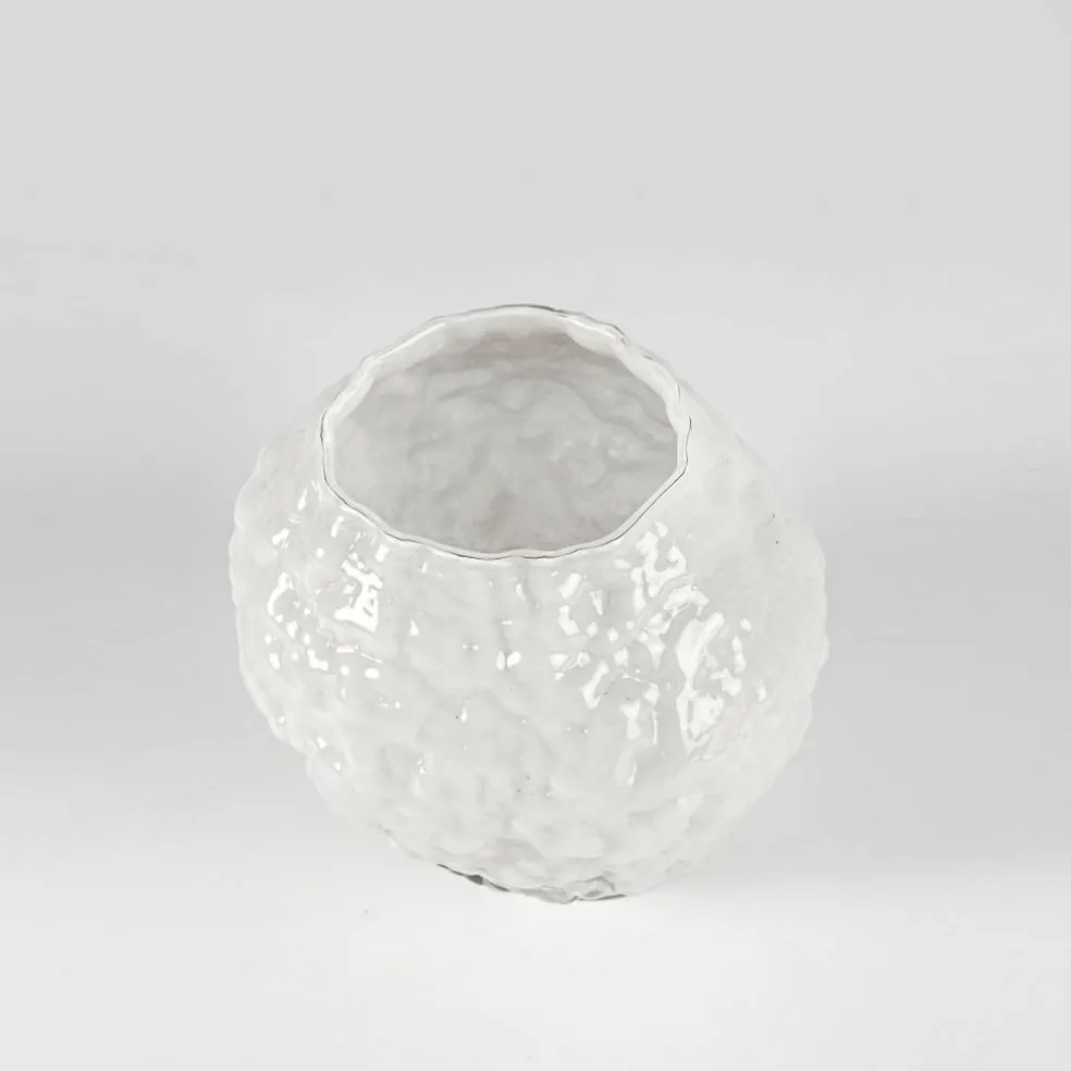 Corallo vas mini, off white