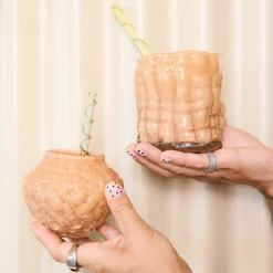 Corallo vas mini, peach