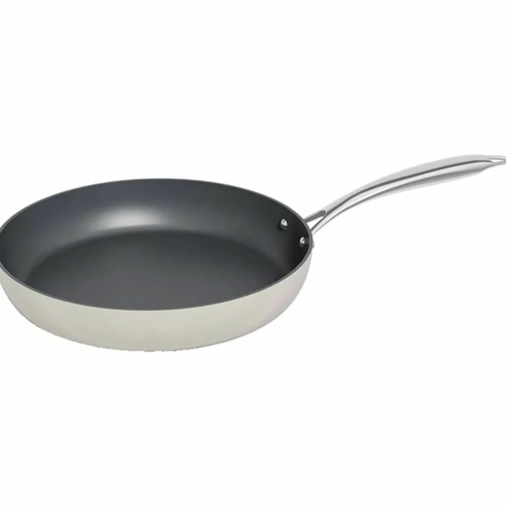 Coria stekpanna 28 cm, krämvit