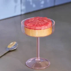 Coupéglas 2 st, rosa