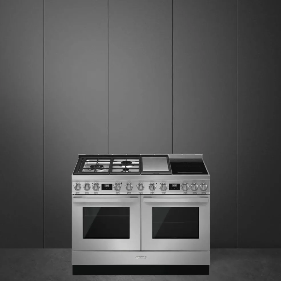 CPF120IGMPL Portofino gas-/induktionsspis, svart