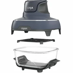 Crispi airfryer, salviagrön