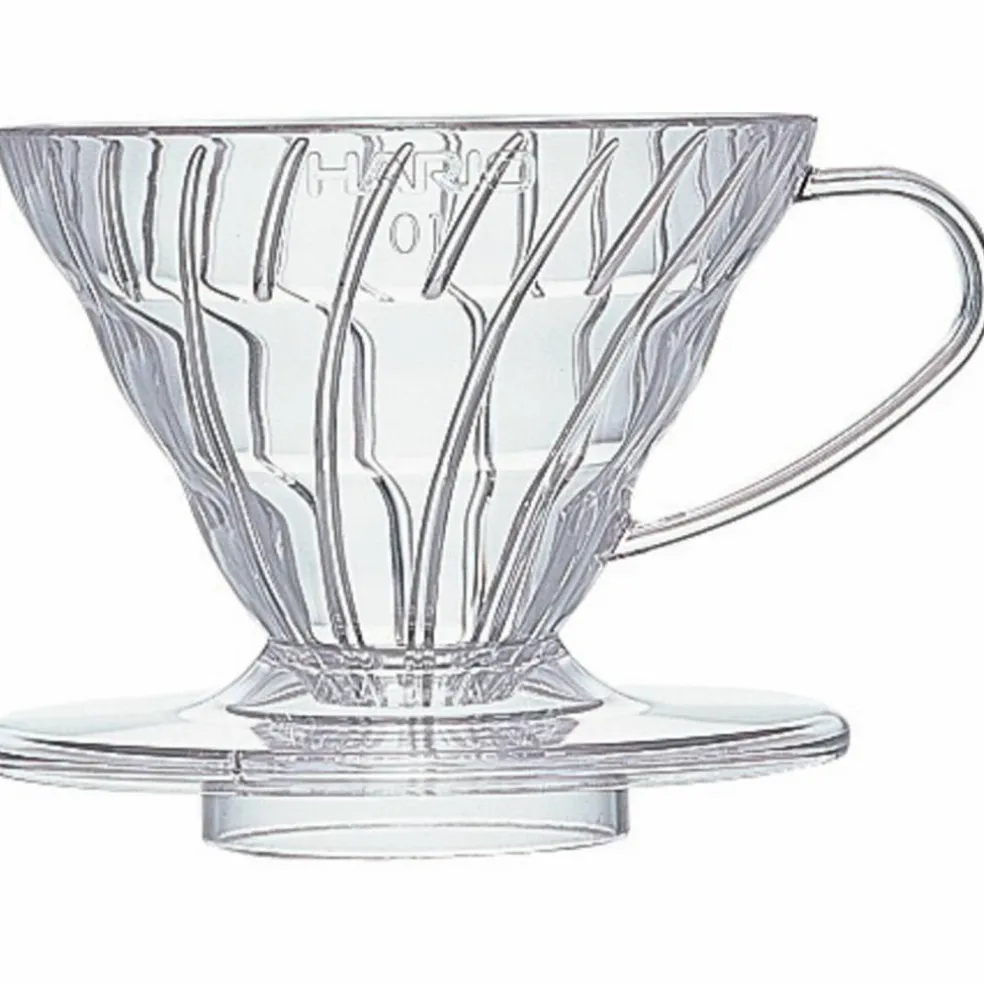 1 Cup Dripper V60 klar plast