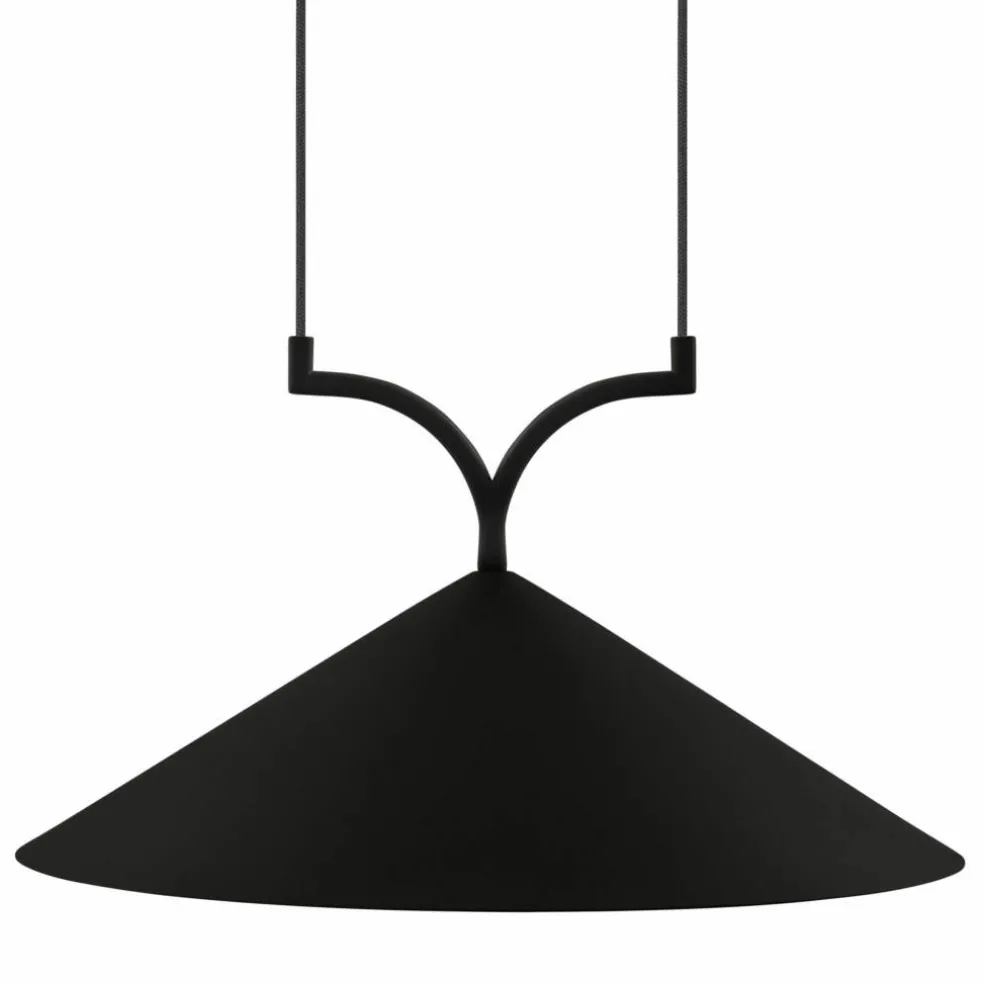 Curve pendel taklampa 50 cm, beige