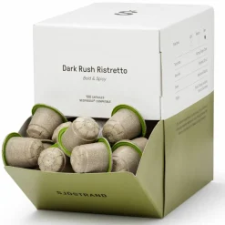 Dark Rush Ristretto kaffekapslar 100 pack