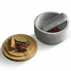 Dash mortel med bambulock 21,5 cm