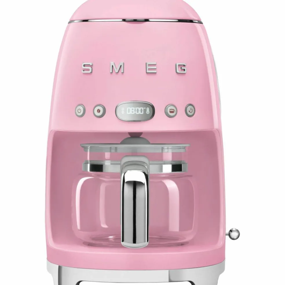 DCF02PKEU Retro kaffemaskin, rosa