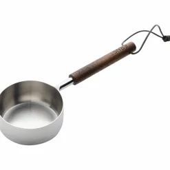 Decilitermått metall/mörkt trä