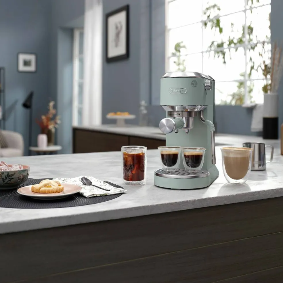 Dedica EC890 Duo Espressomaskin, grön
