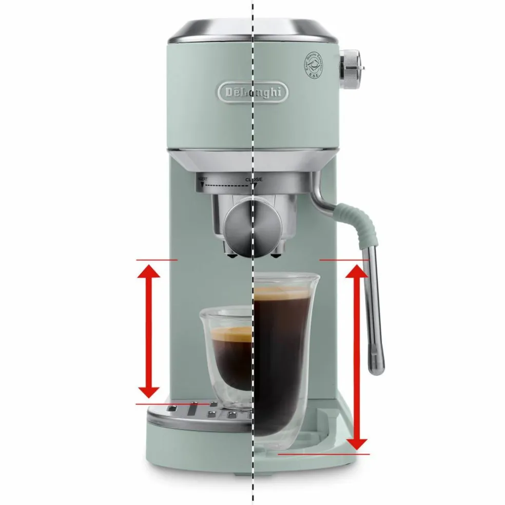 Dedica EC890 Duo Espressomaskin, grön