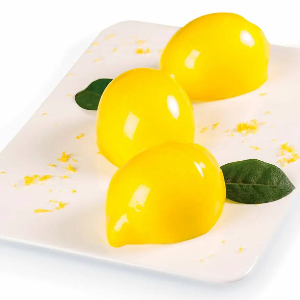 Delizia Al Limone silikonform, ljusgrå