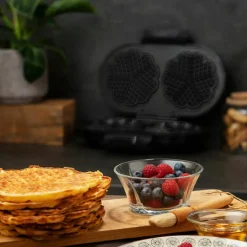 Deluxe våffeljärn dubbelt