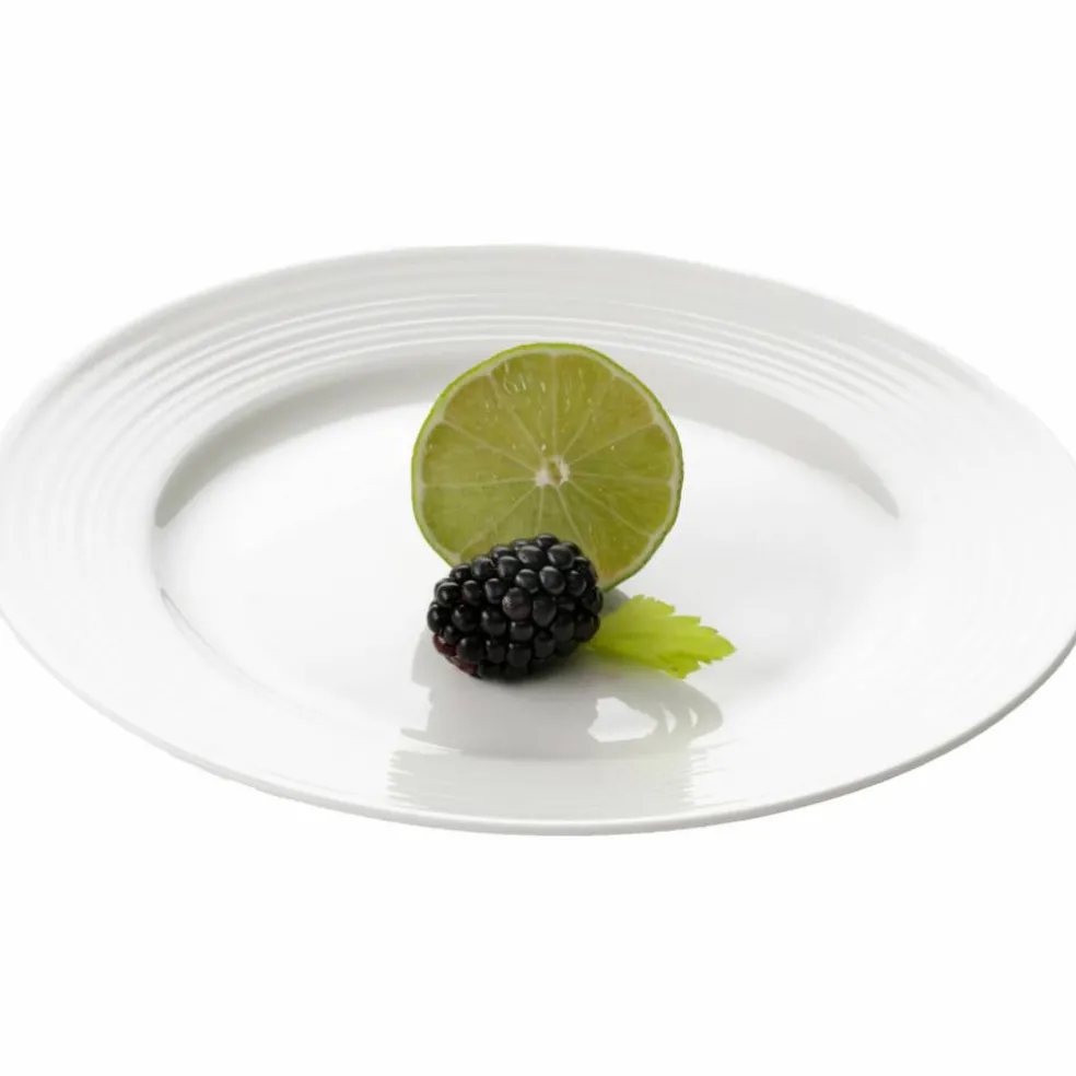 Desserttallrik 20 cm Cremevit 4 st