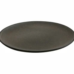 Desserttallrik, titanium black