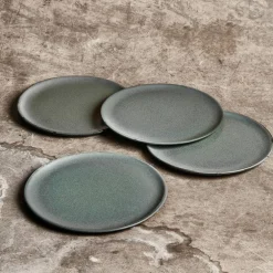 Desserttallrik, titanium black