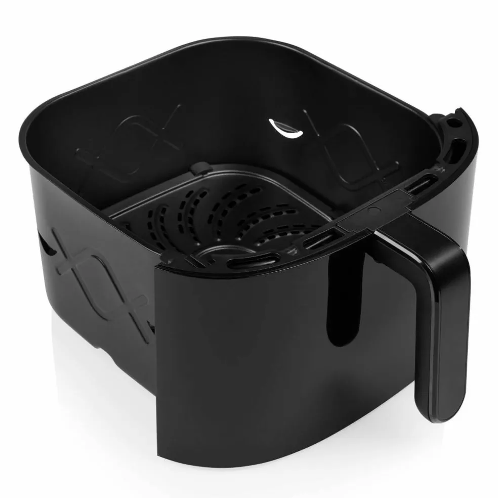 Digital varmluftsfritös 8 liter, svart