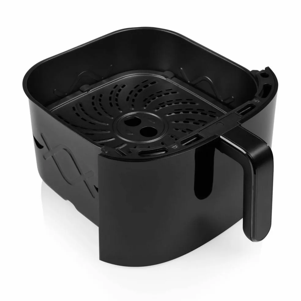 Digital varmluftsfritös 8 liter, svart