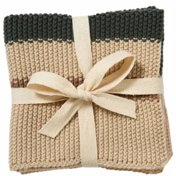 Disktrasa 27 × 27 cm 2-pack, grön/brun