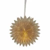 Dis pappersstjärna, beige, 50 cm
