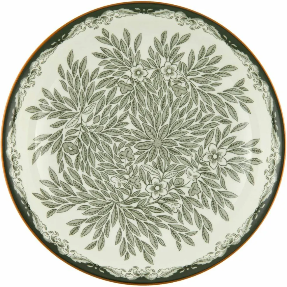 Djup tallrik 22 cm, grön