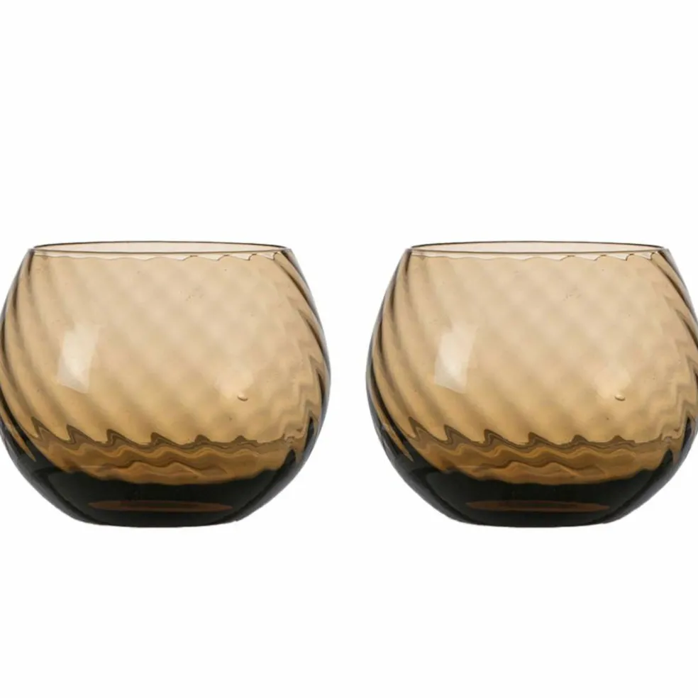 Dricksglas 22 cl 2-pack, persika