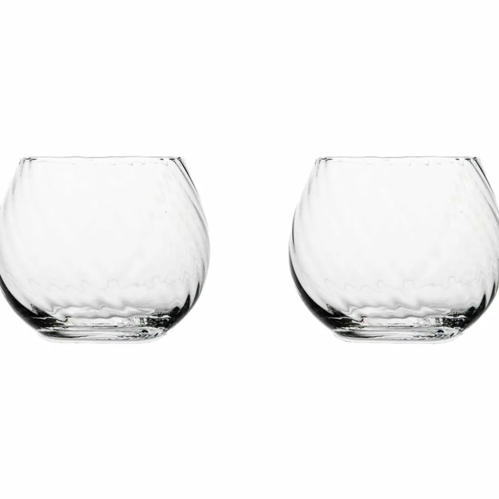 Dricksglas 22 cl 2-pack, persika