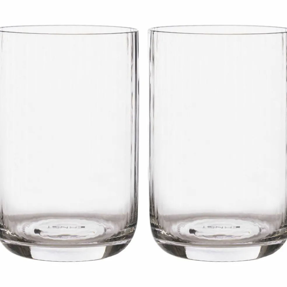 Dricksglas räfflade 50 cl, 2-pack