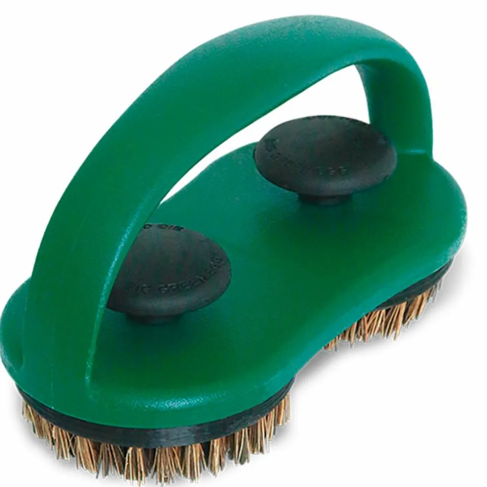 Dual brush grid scrubber gallerborste